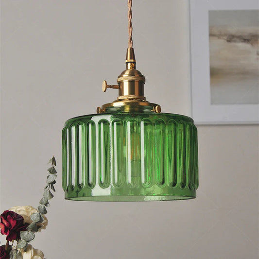 Vintage Kristallpendellampa – Elegant & Justerbar Belysning
