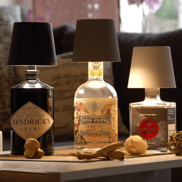 LUMIBOTTLE – Stilren Flaska Lampa med LED