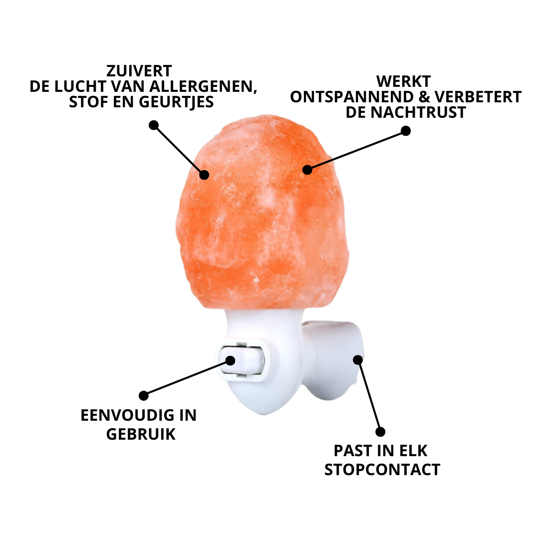 Himalayasaltlampa för Avkoppling och Harmoni
