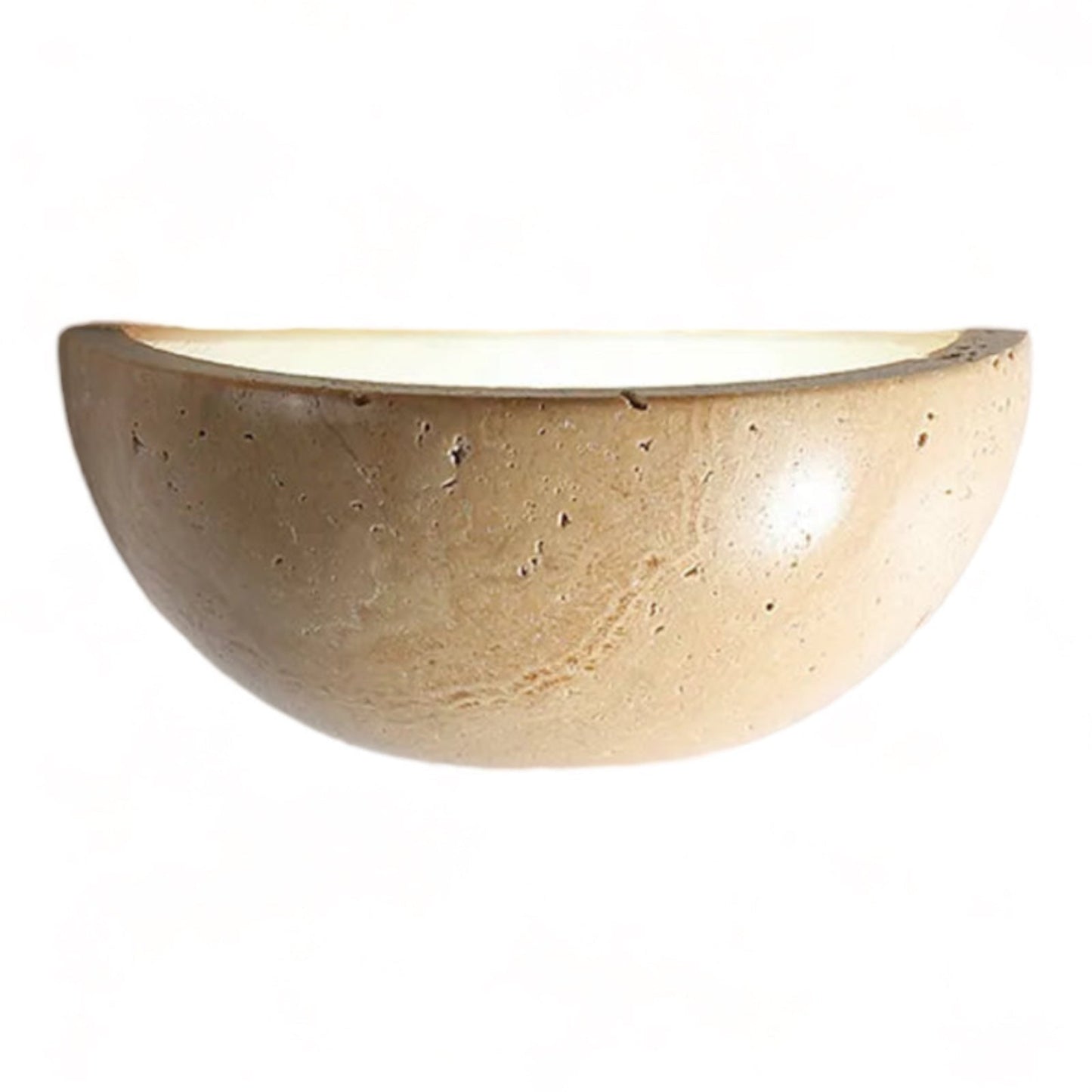 Elegant Wabi-Sabi Vägglampa med Mjuk LED