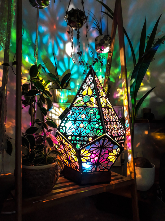 LUMISTAR Bohemisk LED Bordslampa – Lugnt Stjärnljus