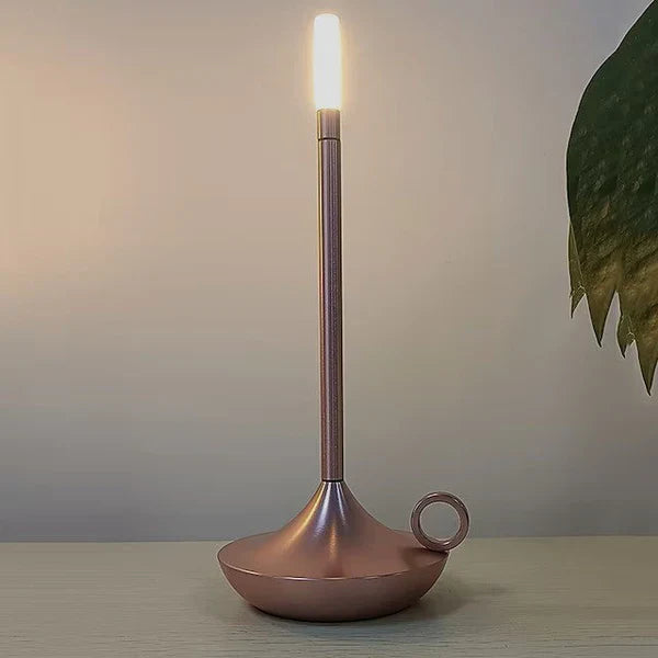 Elegant Dimbar Bordslampa – Stilren & Laddningsbar