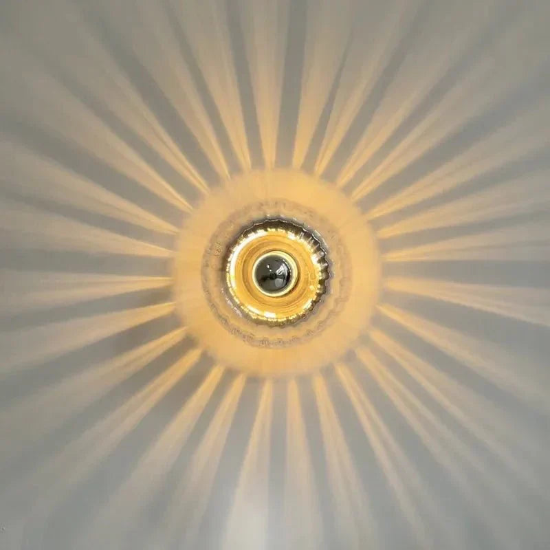 Elegant Bauhaus Vägglampa – Stilren Glasarmatur