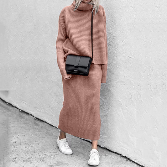Elegant Tröja-Kjol Set – Chic & Komfortabel