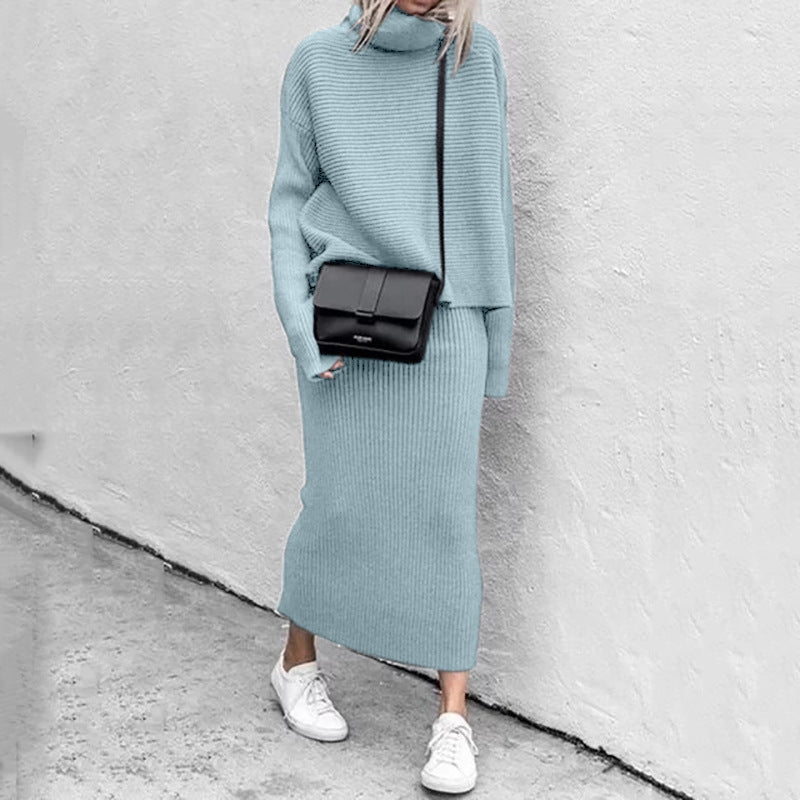 Elegant Tröja-Kjol Set – Chic & Komfortabel