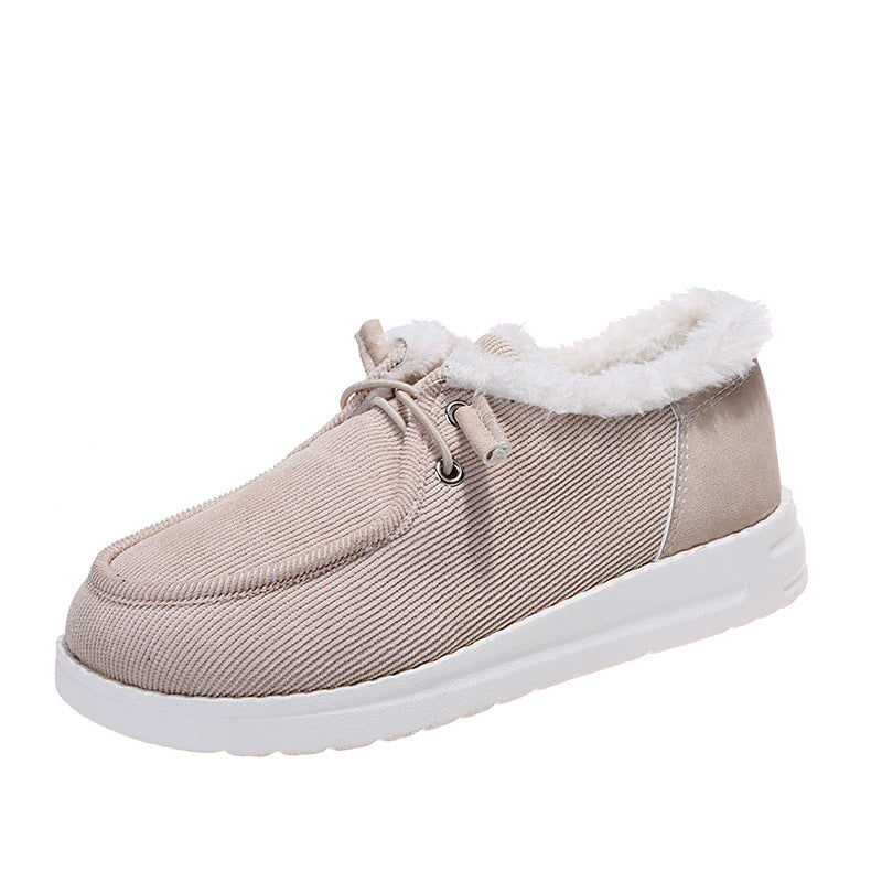 Eleganta Vintersneakers med Mysigt Foder