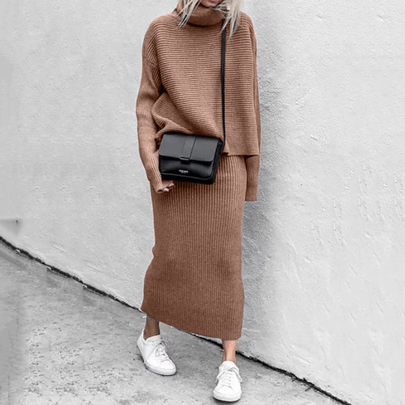 Elegant Tröja-Kjol Set – Chic & Komfortabel