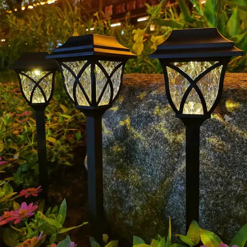 Elegant Solar Trädgårdsbelysning – Stilren & Hållbar