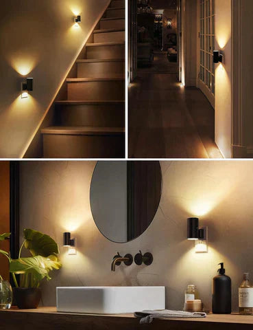 Förtrollande Vägglampa med Smart Dagsensor