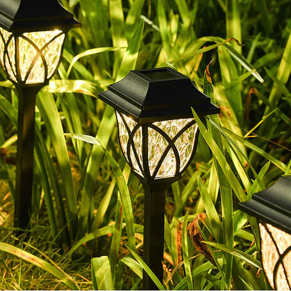 Elegant Solar Trädgårdsbelysning – Stilren & Hållbar