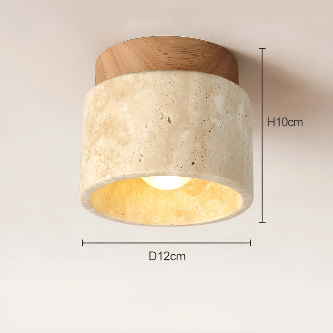Elegant Japansk Taklampa – Lugnande LED-belysning