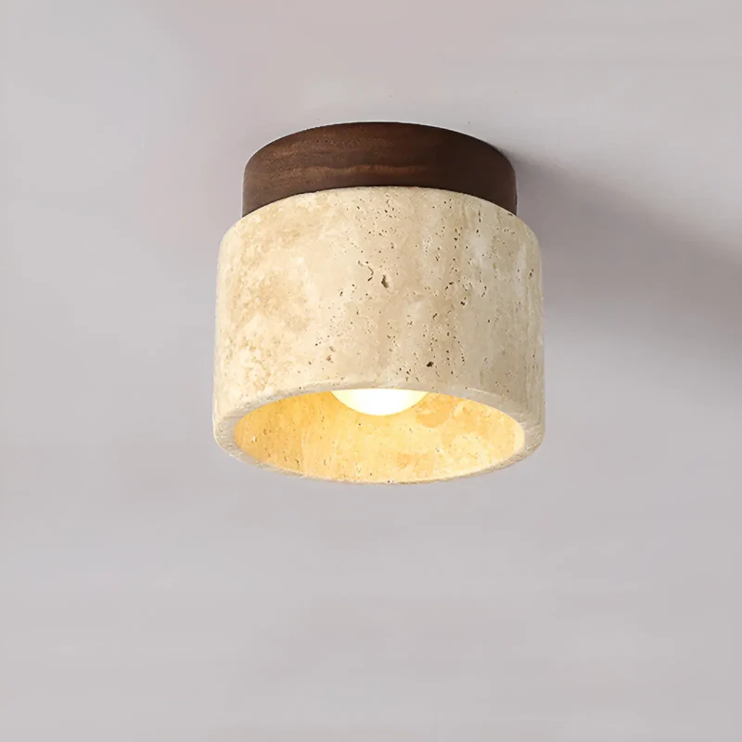 Elegant Japansk Taklampa – Lugnande LED-belysning
