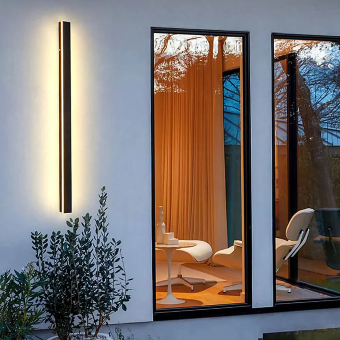 Elegant LED Vägglampa för Utomhusbruk – Modern & Väderbeständig