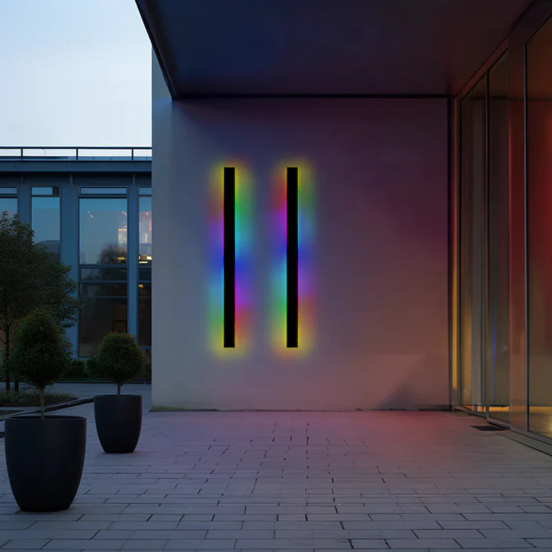 Elegant LED Vägglampa för Utomhusbruk – Modern & Väderbeständig