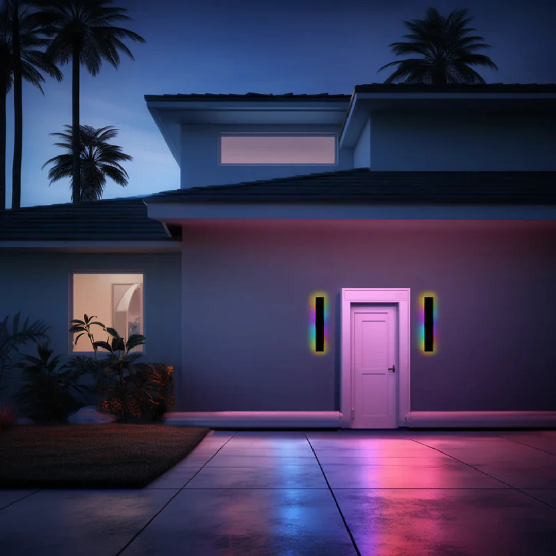 Elegant LED Vägglampa för Utomhusbruk – Modern & Väderbeständig