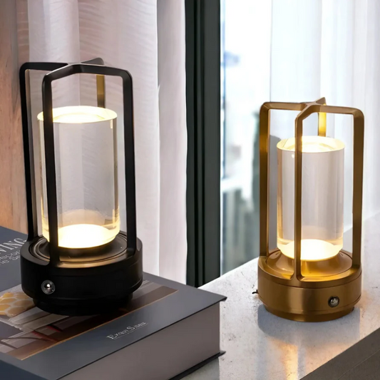 Elegant Trådlös LED Bordslampa – Skandinavisk Design