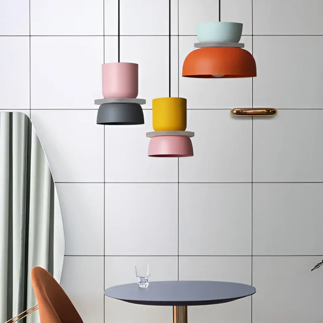 Färgglad LED Pendellampa – Stilfull & Energieffektiv