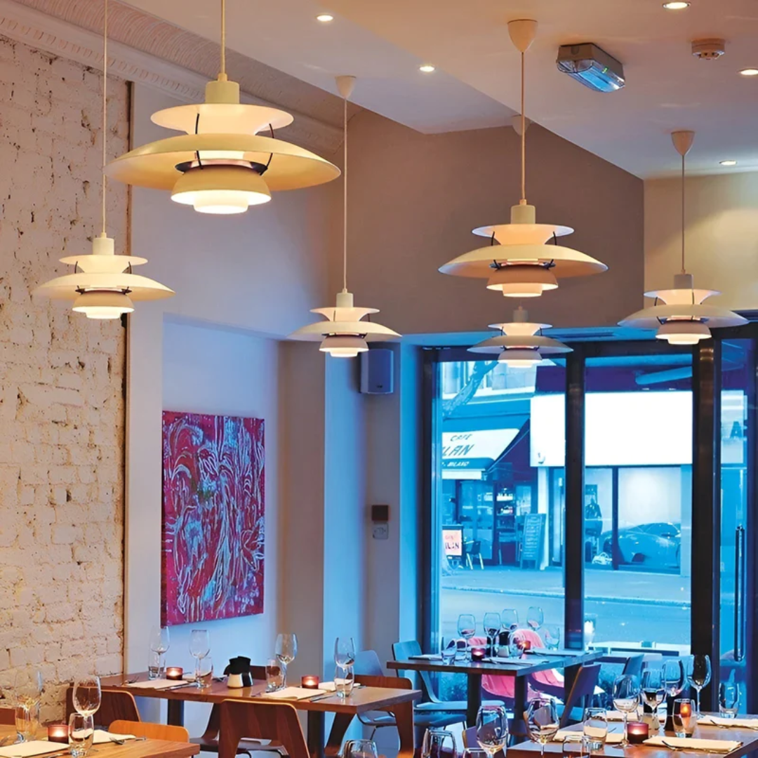 Färgglad Modern LED Pendellampa – Stilfull Belysning