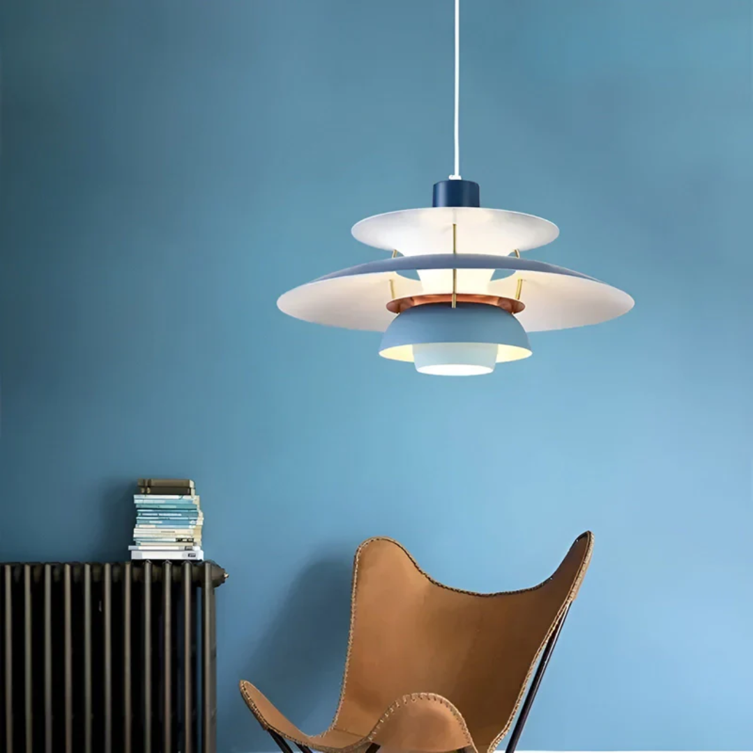 Färgglad Modern LED Pendellampa – Stilfull Belysning