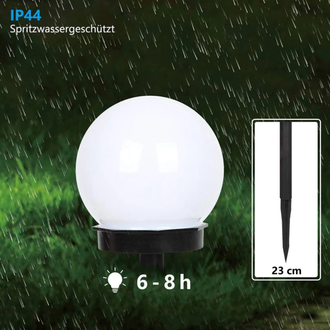 Eleganta Solenergi Trädgårdsbelysning – Stilfulla Orbs