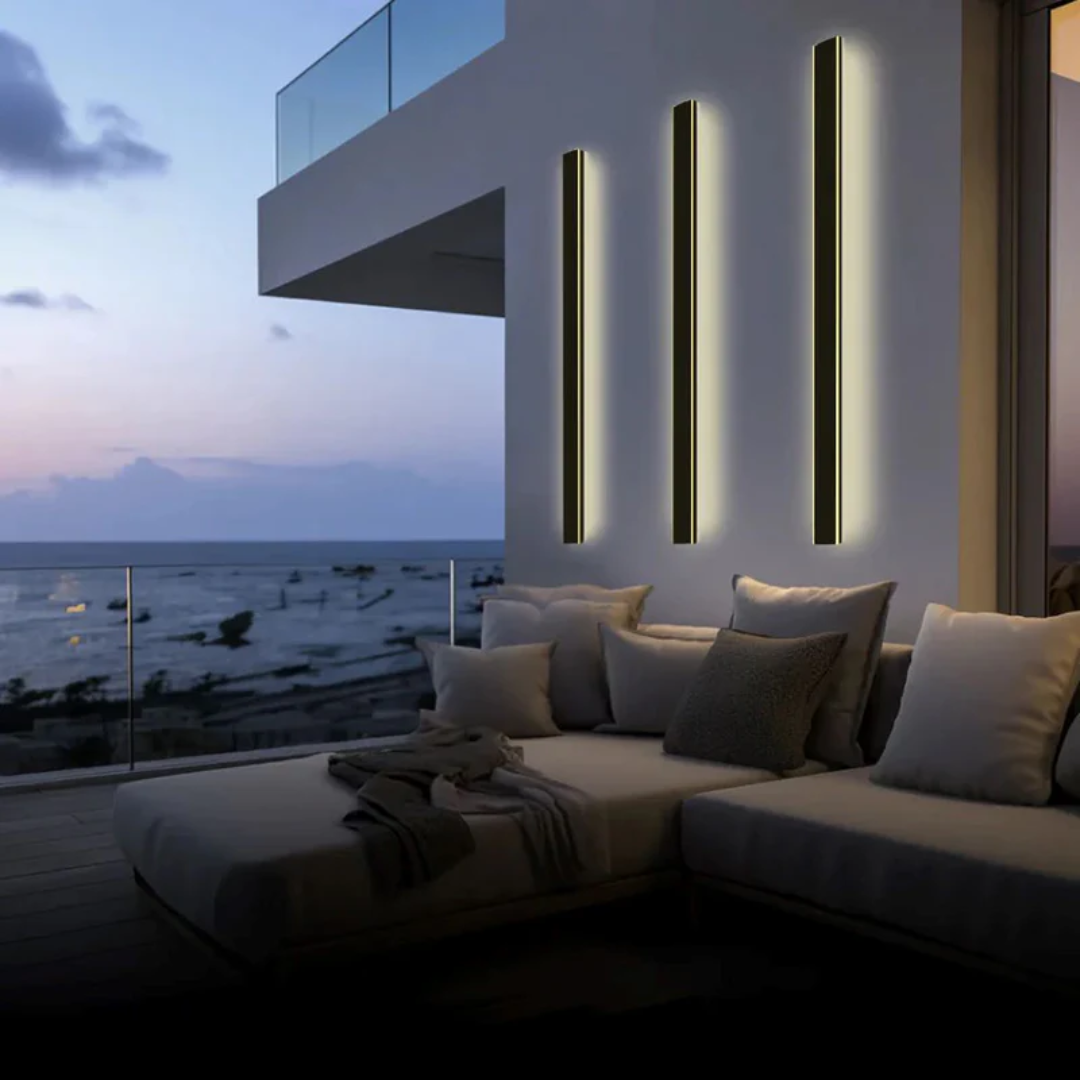 Elegant LED Vägglampa för Utomhusbruk – Modern & Väderbeständig
