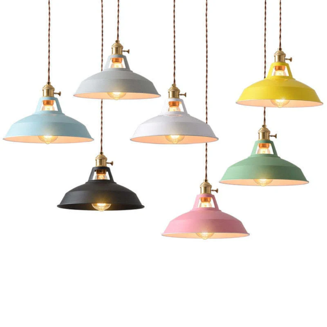 Färgglad Modern LED Hänglampa för Hemmet