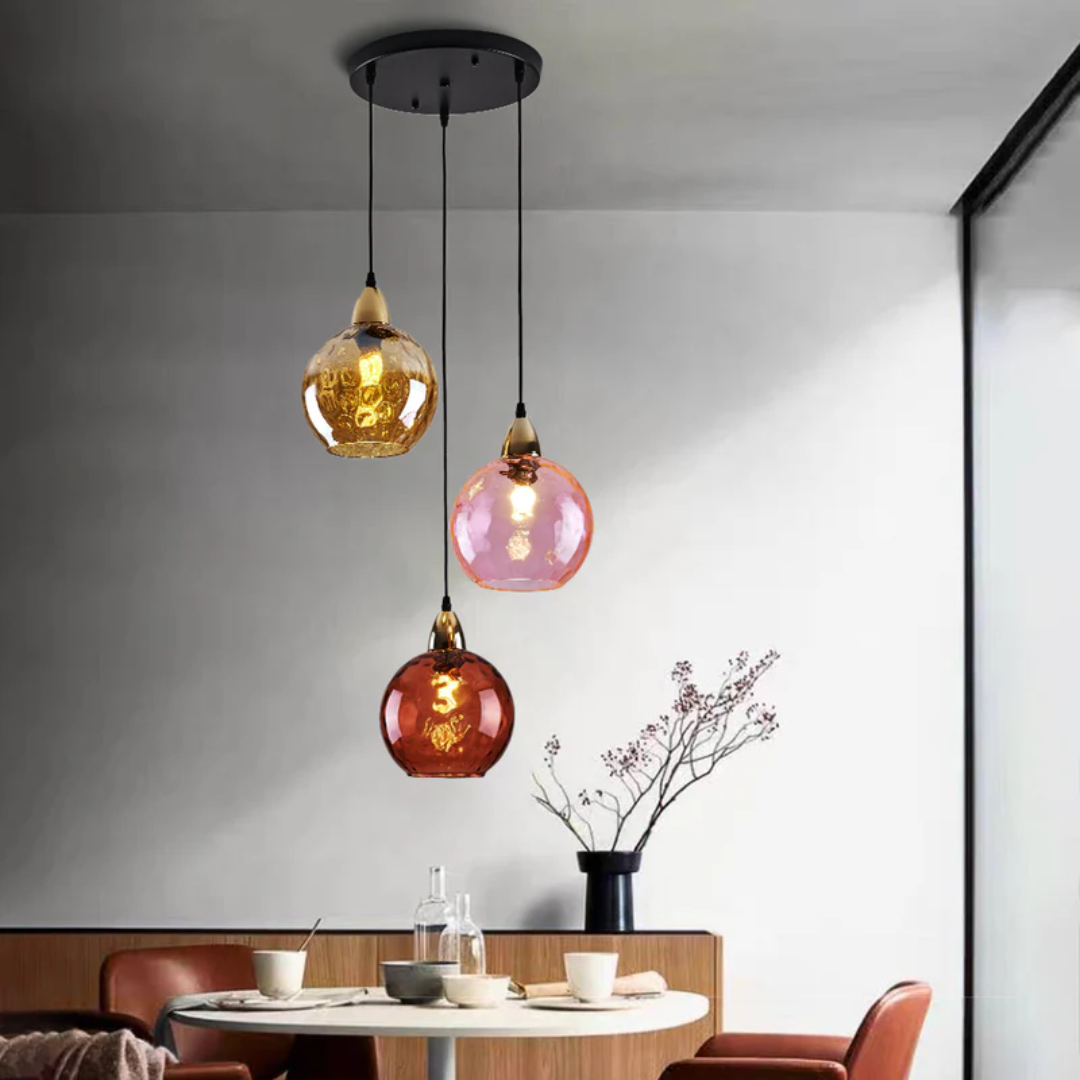 Elegant 3-Lamps Klusterpendellampa för Hemmet