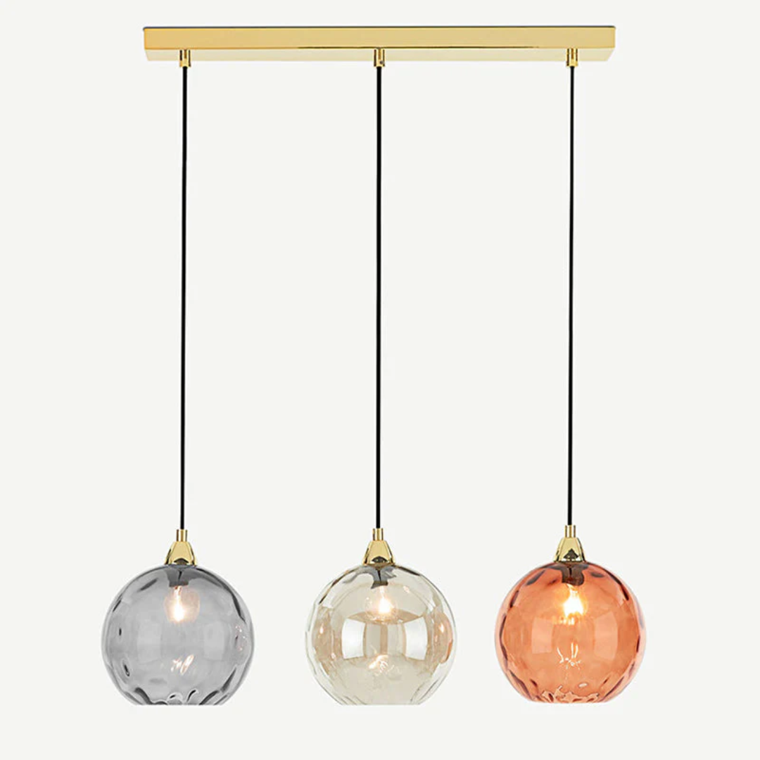Elegant 3-Lamps Klusterpendellampa för Hemmet