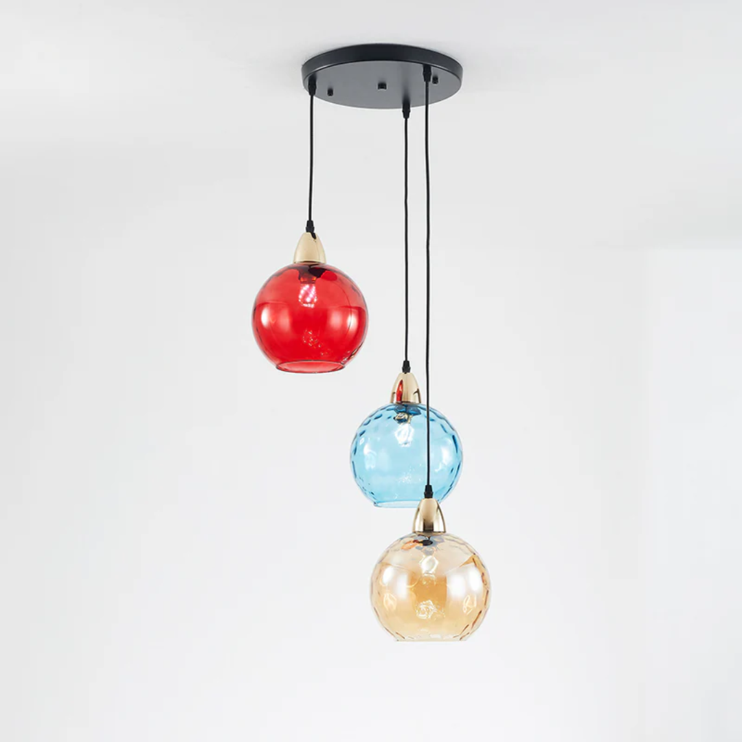 Elegant 3-Lamps Klusterpendellampa för Hemmet