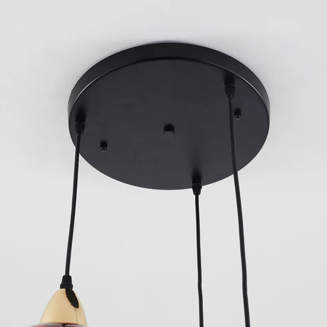 Elegant 3-Lamps Klusterpendellampa för Hemmet