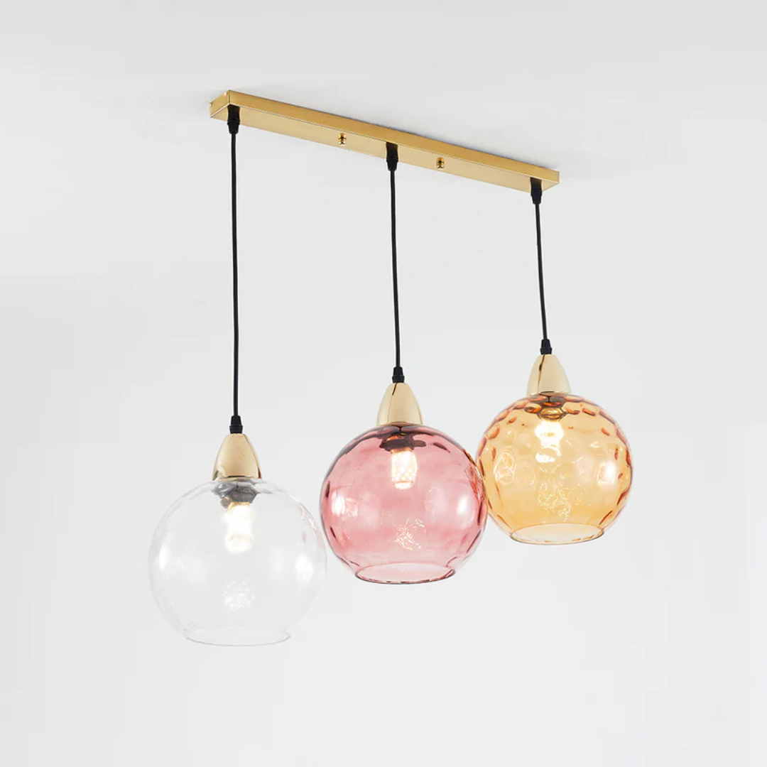 Elegant 3-Lamps Klusterpendellampa för Hemmet