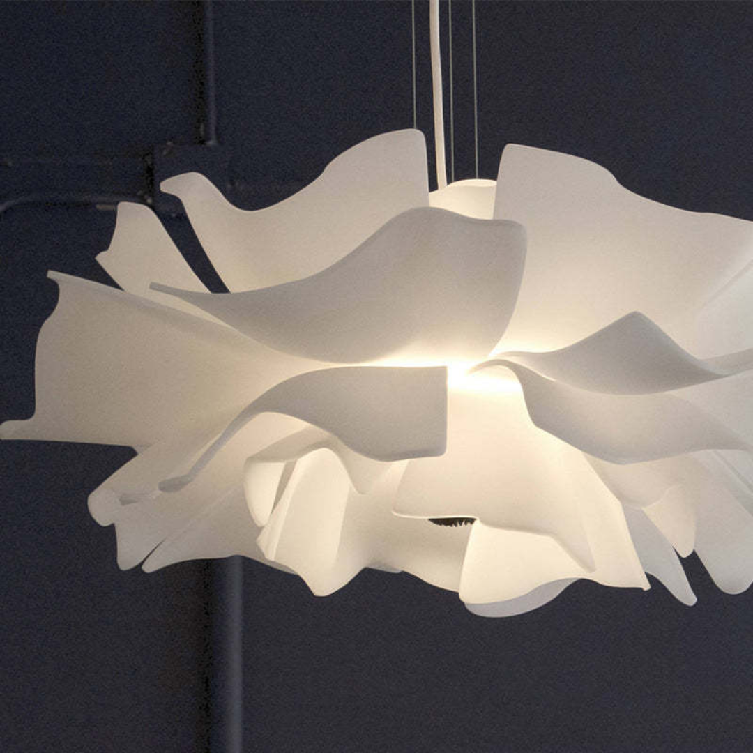 Elegant Blomformad Pendellampa – Modern Belysning
