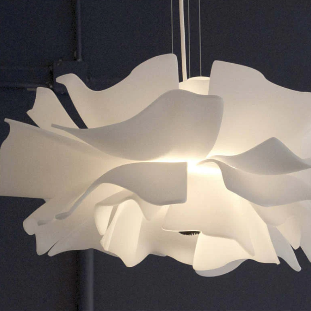 Elegant Blomformad Pendellampa – Modern Belysning