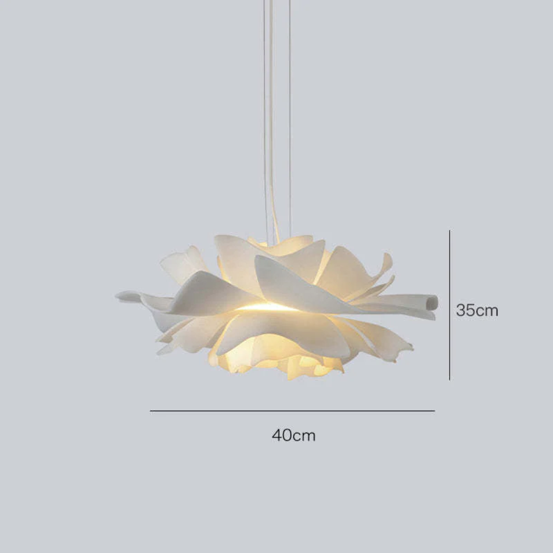 Elegant Blomformad Pendellampa – Modern Belysning