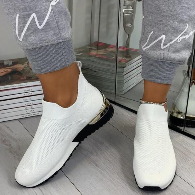 Stilrena Komfortskor – Sneakers med Stöd