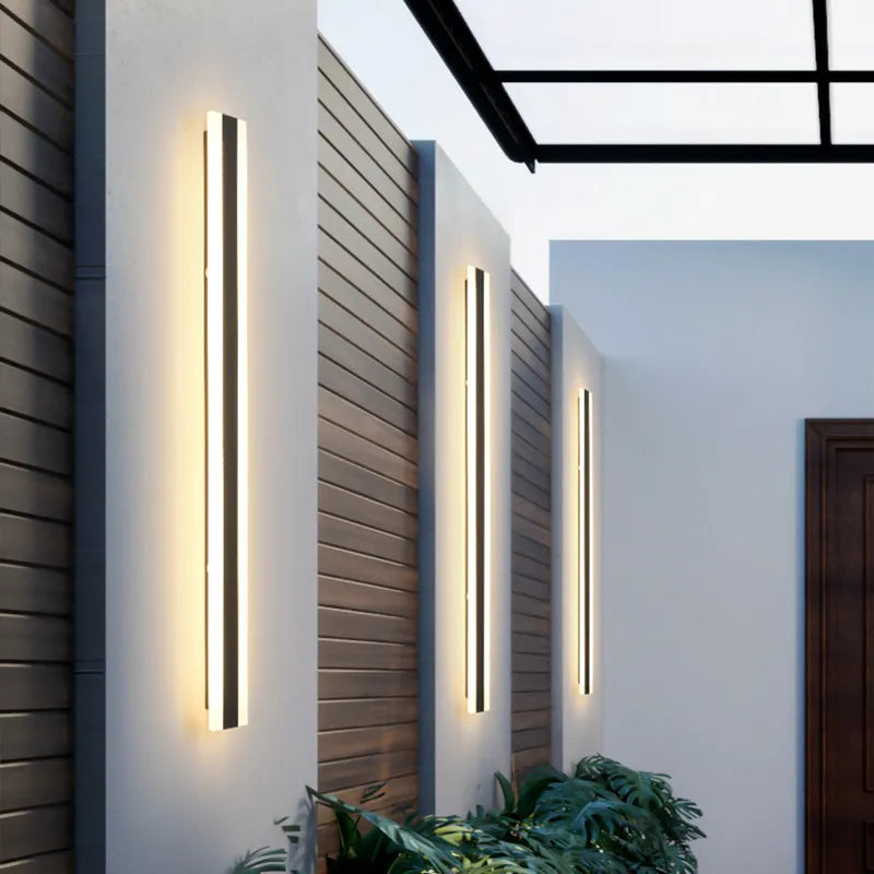 Elegant Vattentät Utomhus Vägglampa LED