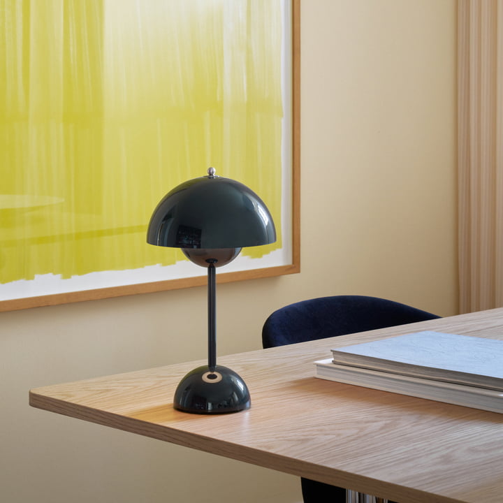 LUNARIA Trådlös LED Bordslampa – Stilren & Justerbar