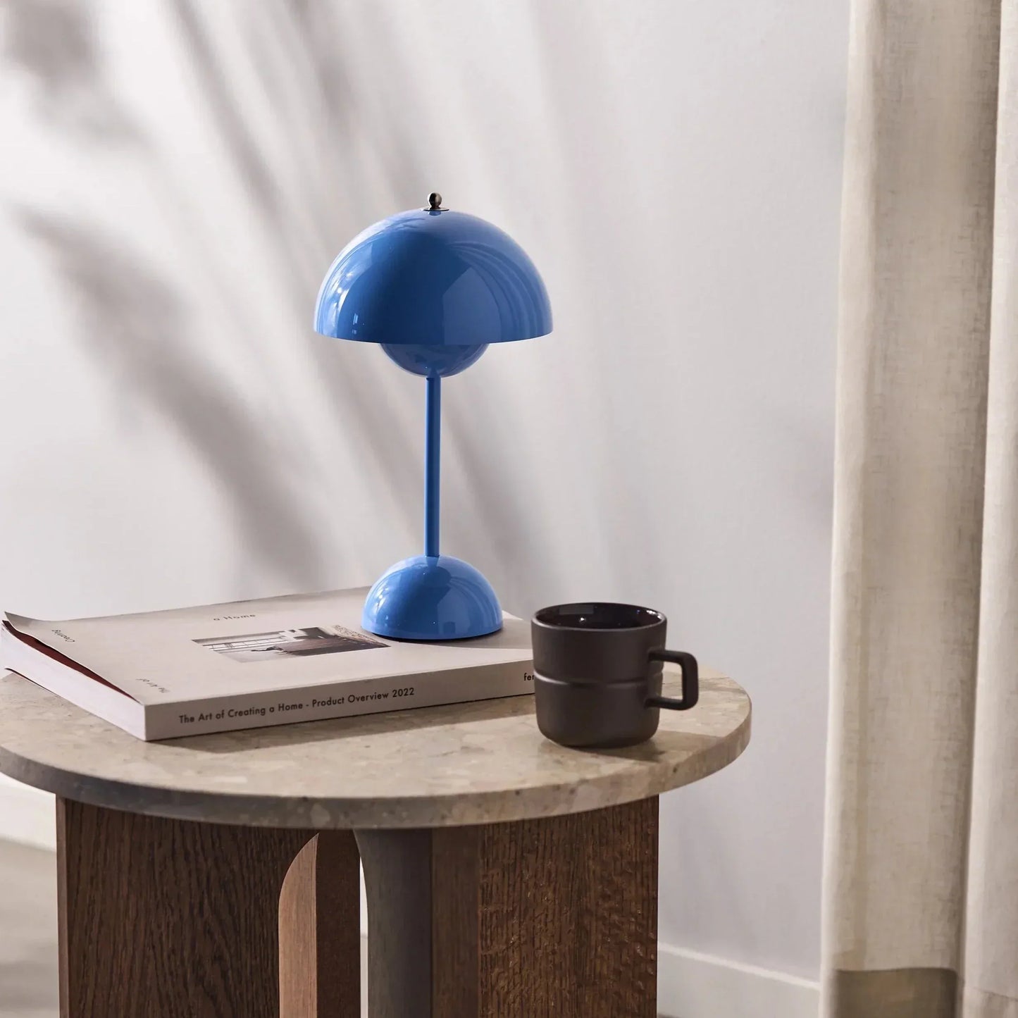LUNARIA Trådlös LED Bordslampa – Stilren & Justerbar