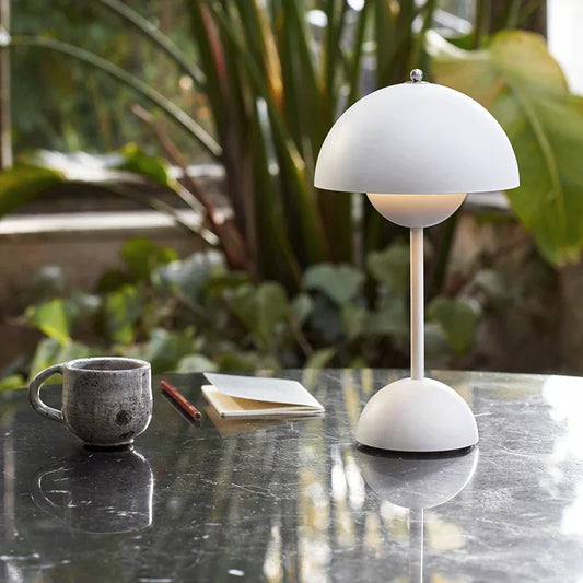 LUNARIA Trådlös LED Bordslampa – Stilren & Justerbar