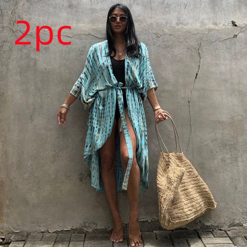 Elegant och Bekväm Strandklänning för Sommaren