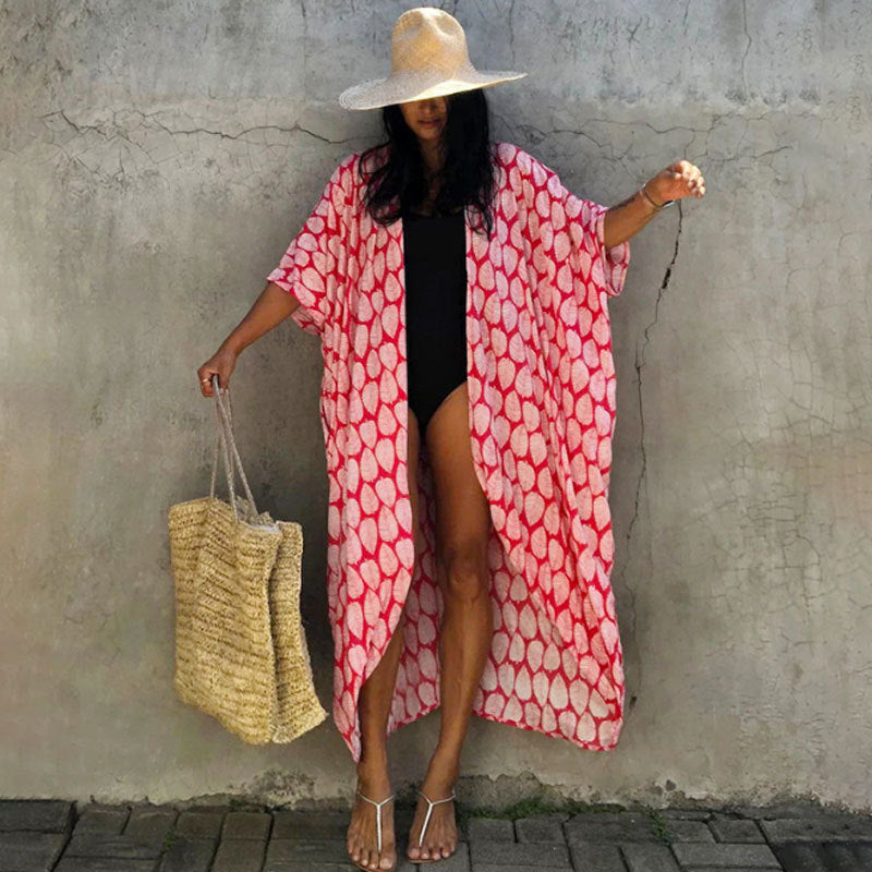 Elegant och Bekväm Strandklänning för Sommaren