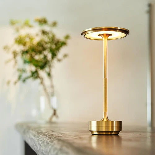 Modern Trådlös Smart Bordslampa – Justerbar Färg & Ljusstyrka