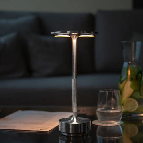 Modern Trådlös Smart Bordslampa – Justerbar Färg & Ljusstyrka