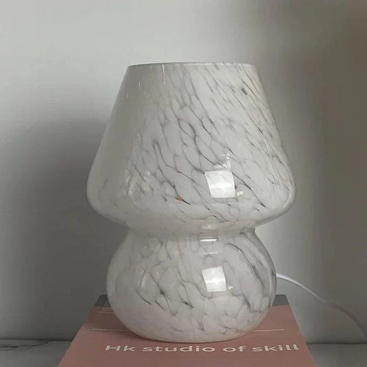Konstnärlig Glas Svamp Lampa för Mysbelysning