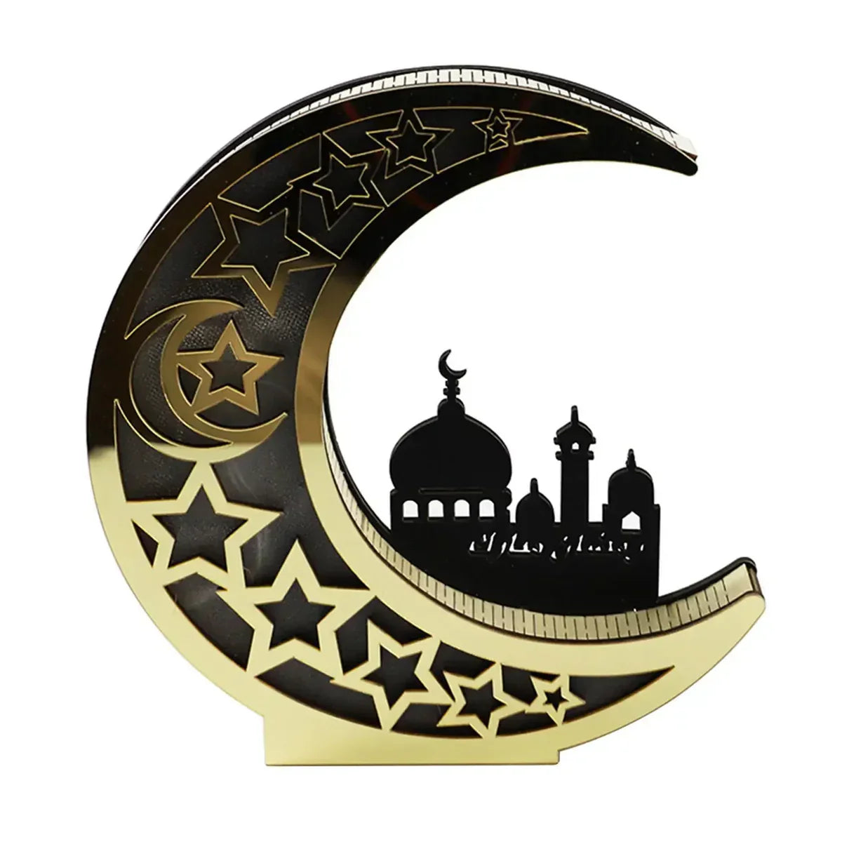 Elegant Måneformad LED-lampa för Fest & Ramadan