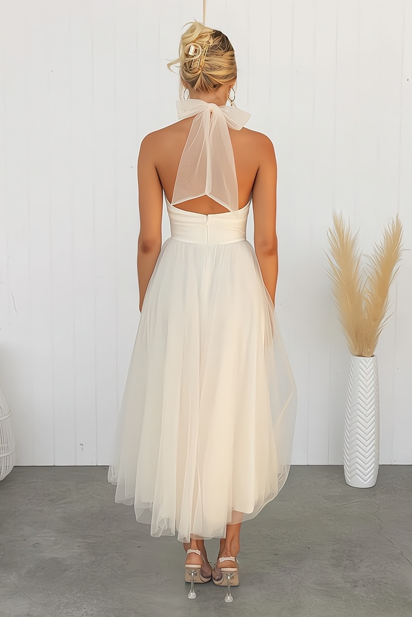 Elegant ärmlös festklänning – stilfull & bekväm