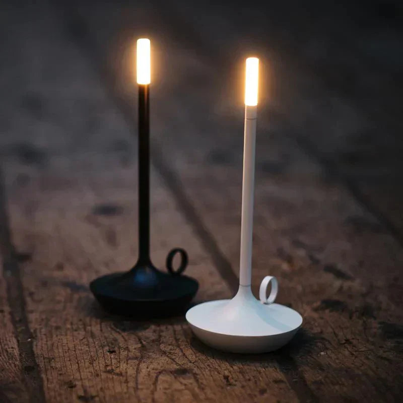 Elegant Dimbar Bordslampa – Stilren & Laddningsbar