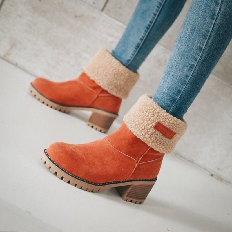 Stilrena Kvinnoankelboots – Komfort & Elegans