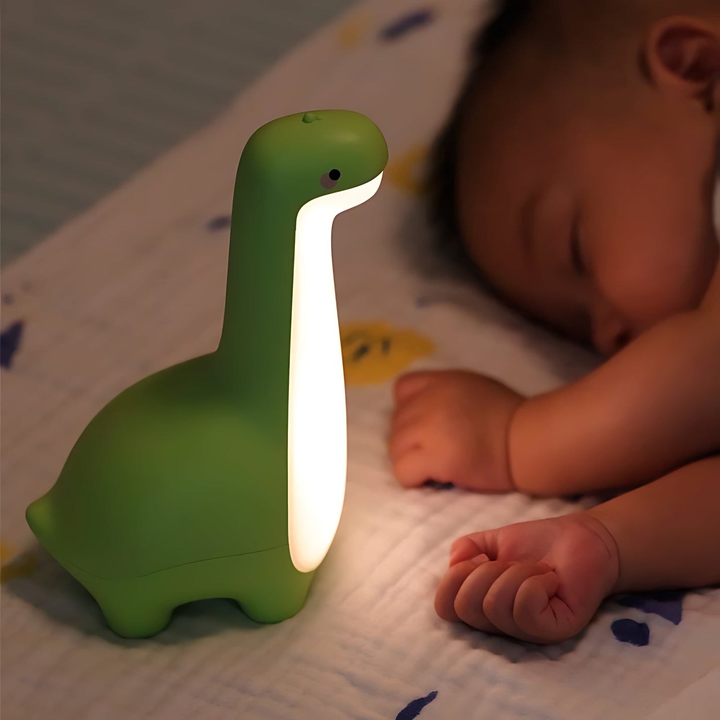 Magisk LED Dinosaurie Nattlampa för Barn